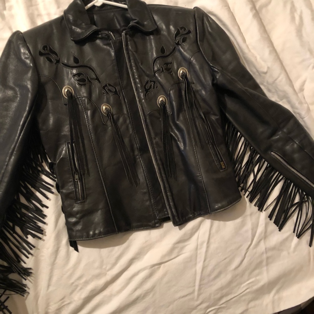 Beautiful gypsy leather jacket
